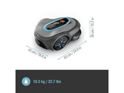 Gardena Mähroboter smart SILENO bis zu 800 m² Gardena Mähroboter smart SILENO bis zu 800 m²