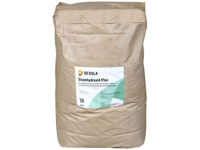 DEXOLA Eisenhydroxid Plus 20 kg Sack DEXOLA Eisenhydroxid Plus 20 kg Sack