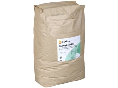 DEXOLA Eisenhydroxid Plus 20 kg Sack DEXOLA Eisenhydroxid Plus 20 kg Sack