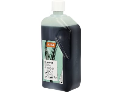 STIHL 2-Takt-Öl "HP Super", 1:50, teilsynthetisch mit aschearmen Additiven, Flasche, 1,0 l, 0781 319 8053