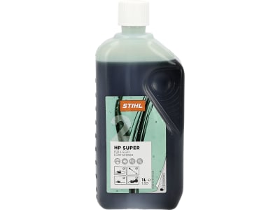 STIHL 2-Takt-Öl "HP Super", 1:50, teilsynthetisch mit aschearmen Additiven, Flasche, 1,0 l, 0781 319 8053