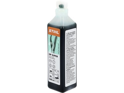 STIHL 2-Takt-Öl "HP Super", 1:50, teilsynthetisch mit aschearmen Additiven, Flasche, 0,1 l, 0781 319 8067