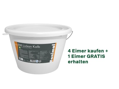 Bonimal FEED RM Lickan Kalb Mineralfutter mit Eukalyptus, Menthol, Selen sowie Traubenkernextrakt für Kälber als Leckmasse 15 kg Eimer Bonimal FEED RM Lickan Kalb Mineralfutter mit Eukalyptus, Menthol, Selen sowie Traubenkernextrakt für Kälber als Leckmasse 15 kg Eimer