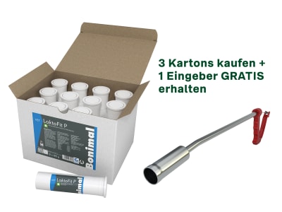 Bonimal VET LaktoFit P Phosphor/ Calcium Bolus für Milchkühe zum Bedarfsausgleich um den Kalbezeitpunkt Tablette Karton Bonimal VET LaktoFit P Phosphor/ Calcium Bolus für Milchkühe zum Bedarfsausgleich um den Kalbezeitpunkt Tablette Karton