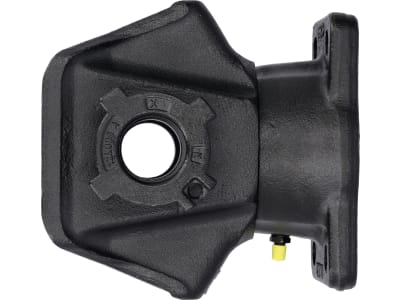 Rockinger Zugmaul "RO810B" Stützlast 1.500 kg, Flansch 155 x 90 x 16 mm, Lochbild B x H 120 × 55 mm, ohne Anhängebolzen, RO810B30006