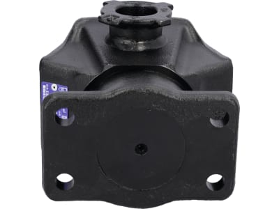 Rockinger Zugmaul "RO810B" Stützlast 1.500 kg, Flansch 155 x 90 x 16 mm, Lochbild B x H 120 × 55 mm, ohne Anhängebolzen, RO810B30006