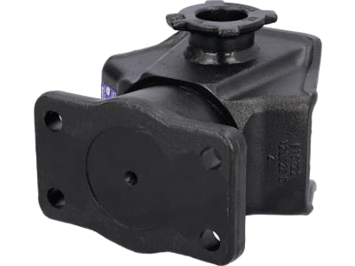 Rockinger Zugmaul "RO810B" Stützlast 1.500 kg, Flansch 155 x 90 x 16 mm, Lochbild B x H 120 × 55 mm, ohne Anhängebolzen, RO810B30006