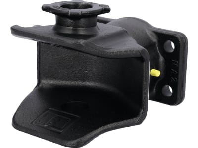 Rockinger Zugmaul "RO810B" Stützlast 1.500 kg, Flansch 155 x 90 x 16 mm, Lochbild B x H 120 × 55 mm, ohne Anhängebolzen, RO810B30006