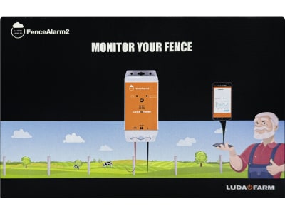 LUDA.FARM Zaunsensor "FenceAlarm2" für die Spannungsüberwachung von Weidezäunen, 1137 LUDA.FARM Zaunsensor "FenceAlarm2" für die Spannungsüberwachung von Weidezäunen, 1137