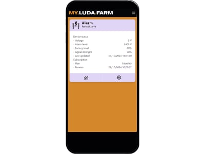 LUDA.FARM Zaunsensor "FenceAlarm2" für die Spannungsüberwachung von Weidezäunen, 1137 LUDA.FARM Zaunsensor "FenceAlarm2" für die Spannungsüberwachung von Weidezäunen, 1137