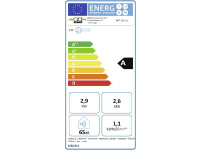 REMKO Klimaanlage "MKT 295 Eco" mobil, weiß, 1616295