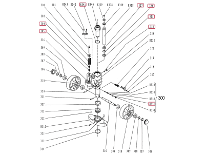 Pfaff Silberblau Dichtungssatz, 8-teilig für Hubwagen Silverline HU 25-115 TS, HU W-20 SL Pfaff Silberblau Dichtungssatz, 8-teilig für Hubwagen Silverline HU 25-115 TS, HU W-20 SL