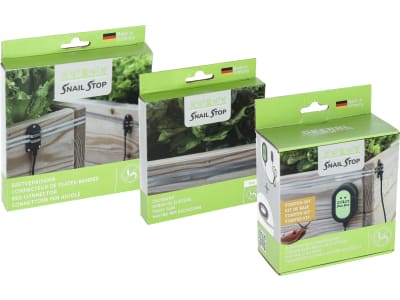 KERBL Schneckenzaun "SnailStop" Starterset mit zweitem 10 m-Zaunband und Beetverbinder, 291130 KERBL Schneckenzaun "SnailStop" Starterset mit zweitem 10 m-Zaunband und Beetverbinder, 291130