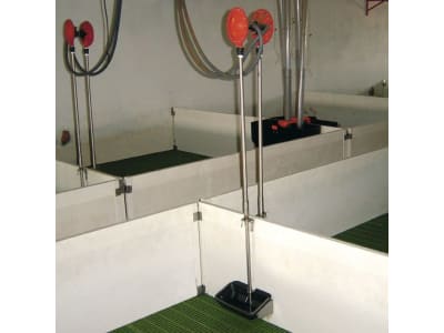 Rotecna Ferkeltränke "Water Level" mit Edelstahlrohr und Kipptrog, 22880