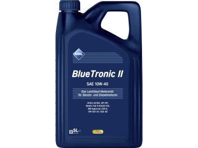 Aral Blue Tronic II 10W-40   SAE 10W-40  Motorenöl mit Aral Synthese-Technologie