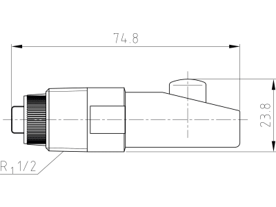 Optiflo Tränkezapfen 1/2" für Ferkel bis 35 kg Optiflo Tränkezapfen 1/2" für Ferkel bis 35 kg