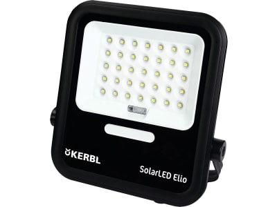 KERBL LED-Akku-Außenstrahler "SolarLED Elio" 1.200 lm IP 65, mit externem Solarmodul, 345696 KERBL LED-Akku-Außenstrahler "SolarLED Elio" 1.200 lm IP 65, mit externem Solarmodul, 345696