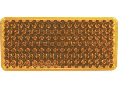Herth + Buss Seitenstrahler rechteckig, orange, 94 x 44 mm, selbstklebend, 78 623 139 Herth + Buss Seitenstrahler rechteckig, orange, 94 x 44 mm, selbstklebend, 78 623 139