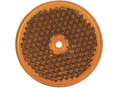 Herth + Buss Seitenstrahler rund, orange, Ø 82 mm, geschraubt; mit Bohrung, 78 623 035 Herth + Buss Seitenstrahler rund, orange, Ø 82 mm, geschraubt; mit Bohrung, 78 623 035