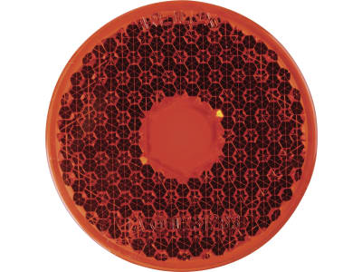 Herth + Buss Rückstrahler rot, rund, geklebt, Ø 60 mm, 78 623 074 Herth + Buss Rückstrahler rot, rund, geklebt, Ø 60 mm, 78 623 074