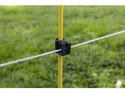 Ako Isolator für runde und ovale Pfähle mit 6 – 12 mm Durchmesser, 25 St., 442391 Ako Isolator für runde und ovale Pfähle mit 6 – 12 mm Durchmesser, 25 St., 442391
