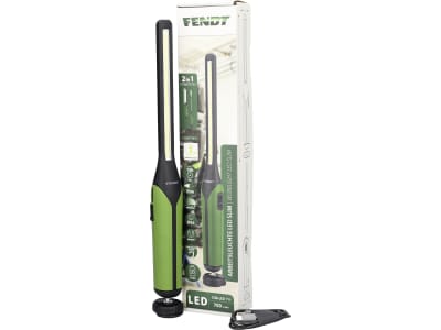 Fendt LED-Akku-Arbeitsleuchte 60 – 700 lm, mit Kugelgelenk, 45° neig- und 360° drehbar, X991635201330 Fendt LED-Akku-Arbeitsleuchte 60 – 700 lm, mit Kugelgelenk, 45° neig- und 360° drehbar, X991635201330