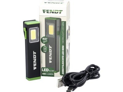 Fendt LED-Akku-Arbeitsleuchte 100; 300; 500 lm; lm; lm, mit Boost-Funktion, X991635201310