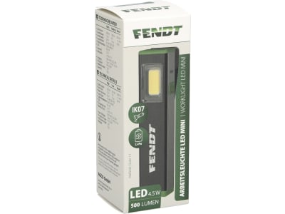 Fendt LED-Akku-Arbeitsleuchte 100; 300; 500 lm; lm; lm, mit Boost-Funktion, X991635201310