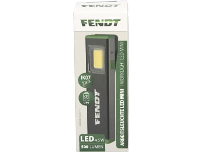 Fendt LED-Akku-Arbeitsleuchte 100; 300; 500 lm; lm; lm, mit Boost-Funktion, X991635201310