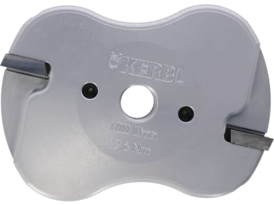 KERBL Klauenscheibe "2Cut" 100 mm, 2 Messer, 163001 KERBL Klauenscheibe "2Cut" 100 mm, 2 Messer, 163001