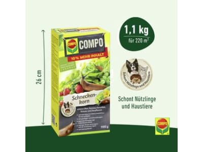 COMPO Schneckenkorn 1.100 g Karton COMPO Schneckenkorn 1.100 g Karton