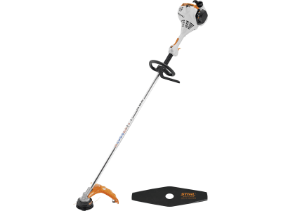 STIHL Benzin-Motorsense "FS 55 R" 0,75 kW (1,0 PS), mit Grasschneideblatt, 4140 200 0529