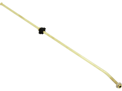 Birchmeier® Spritzrohr gebogen 60 cm, Messing, mit beweglichem Nippel, 12007401 Birchmeier® Spritzrohr gebogen 60 cm, Messing, mit beweglichem Nippel, 12007401