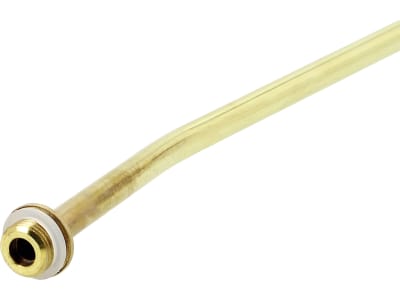 Birchmeier® Spritzrohr gebogen 60 cm, Messing, mit beweglichem Nippel, 12007401 Birchmeier® Spritzrohr gebogen 60 cm, Messing, mit beweglichem Nippel, 12007401