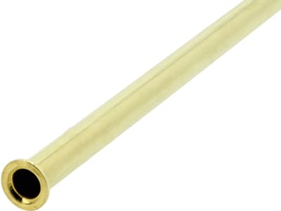 Birchmeier® Spritzrohr gebogen 60 cm, Messing, mit beweglichem Nippel, 12007401 Birchmeier® Spritzrohr gebogen 60 cm, Messing, mit beweglichem Nippel, 12007401