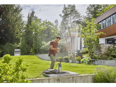 GARDENA Tauch-Druckpumpe 5900/4 inox automatic  14,9 cm    900 W, Edelstahl  01771-61