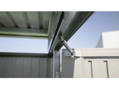 Biohort Gerätehaus HighLine H5 275 x 315 cm quarz-grau; metallic Doppeltür Biohort Gerätehaus HighLine H5 275 x 315 cm quarz-grau; metallic Doppeltür