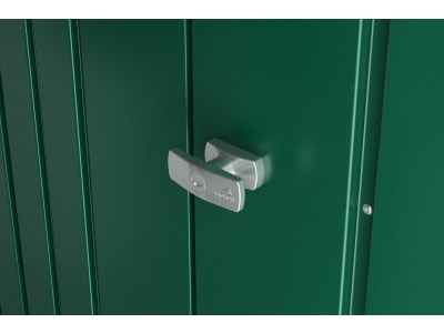 Biohort Gerätehaus Europa 2A 244 x 84 cm dunkelgrau; metallic Doppeltür 