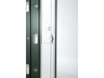 Biohort Gerätehaus Europa 1 172 x 84 cm silber; metallic Doppeltür 
