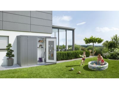 Biohort Metallgeräteschrank Gr. 230 227 x 83 cm quarz-grau; metallic Doppeltür Biohort Metallgeräteschrank Gr. 230 227 x 83 cm quarz-grau; metallic Doppeltür