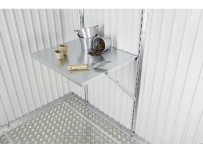 Biohort Klapptisch 69,2 x 57,5 cm silber; metallic Wandklapptisch Biohort Klapptisch 69,2 x 57,5 cm silber; metallic Wandklapptisch