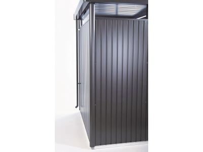 Biohort Regenfallrohr-Set   4 x 4 cm dunkelgrau; metallic  Fallrohr