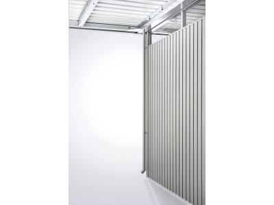Biohort Regenfallrohr-Set   4 x 4 cm quarz-grau; metallic  Fallrohr
