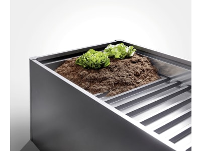 Biohort Zwischenboden für HochBeet 1,5x1  147 x 98 cm dunkelgrau; metallic  