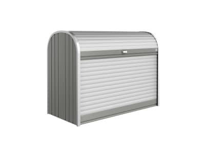 Biohort Gartenschrank 160  163 x 78 cm quarzgrau-metallic  zur Aufbewahrung