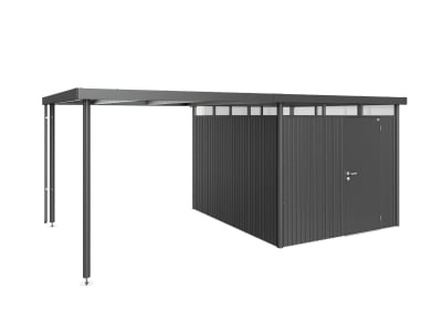 Biohort Seitendach   282 x 315 cm dunkelgrau; metallic  für HighLine