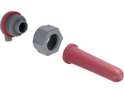 KERBL Ersatzventil mit 100 mm Super-Sauger, Kreuzlochung, Standard-Ventil, für alle KERBL Tränkeeimer, Kälbertränkewanne Multi Feeder