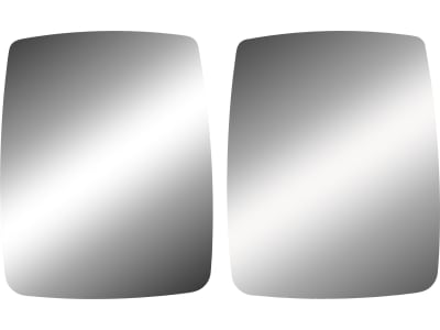 Mekra Spiegelglas "1009" links/rechts 225 x 285 x 3 mm, für Außenspiegel "1009" mit extra großem Nahbereichsspiegel