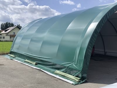 COVER ALL Rundbogenhalle "IBS 40" B x H 12 x 6,00 m