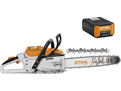 STIHL Akku-Kettensäge "MSA 300 C-O" Schienenlänge 40 cm, mit Akku AP 500S, Ladegerät AL 501, Ersatzkette, Ölsensor, MA02 200 0024